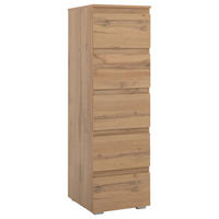 KOMMODE  in 40/131/45 cm  - Eichefarben, KONVENTIONELL, Holzwerkstoff (40/131/45cm) - MID.YOU