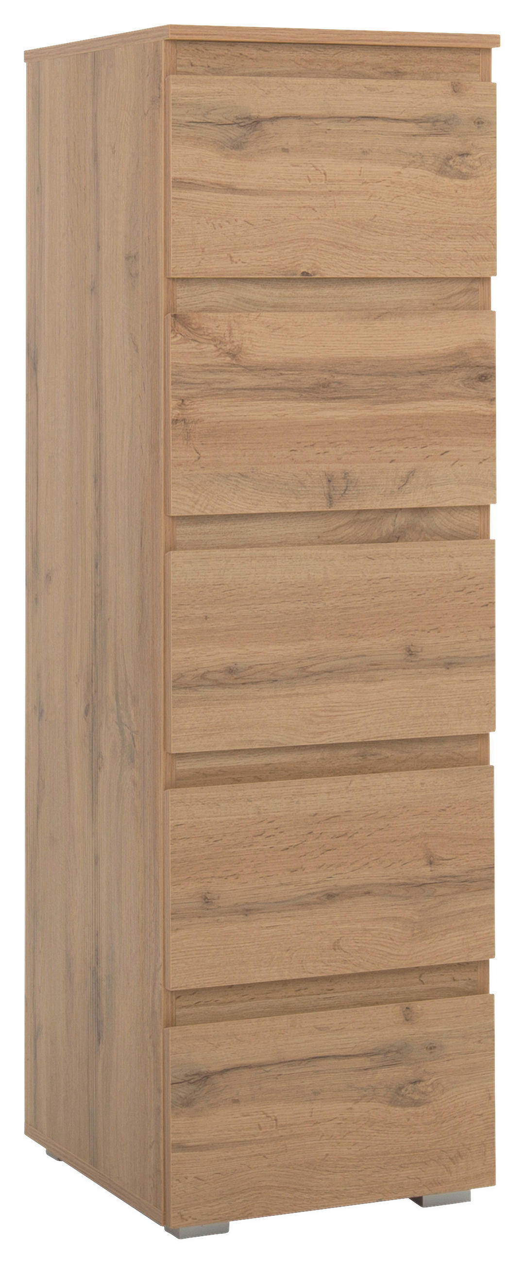 KOMMODE  in 40/131/45 cm  - Eichefarben, KONVENTIONELL, Holzwerkstoff (40/131/45cm) - MID.YOU