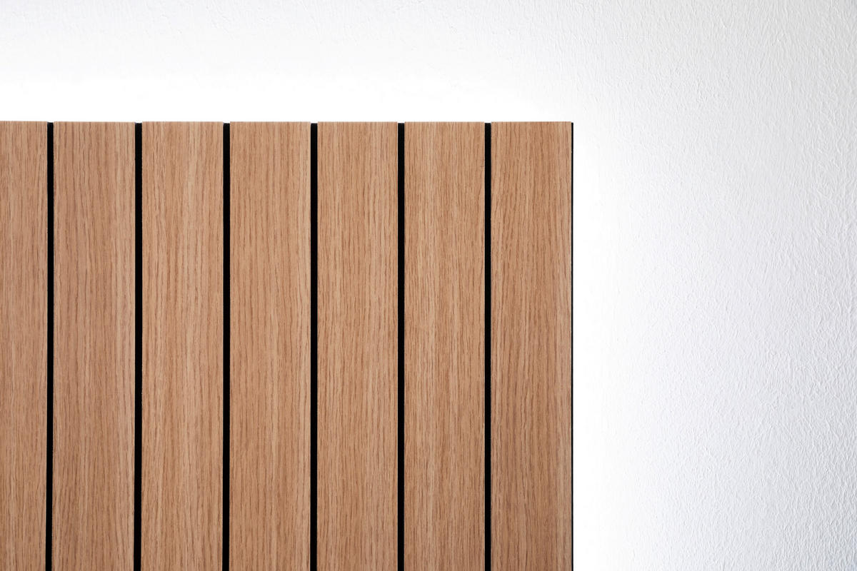 WANDPANEEL Eichefarben  150/171/2 cm  - Eichefarben, Design, Holzwerkstoff (150/171/2cm) - Moderano