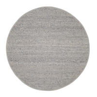 HANDWEBTEPPICH 200/200 cm Helsinki Grau  - Grau, Basics, Textil (200/200cm) - Linea Natura