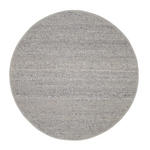 HANDWEBTEPPICH 200/200 cm Helsinki Grau  - Grau, Basics, Textil (200/200cm) - Linea Natura