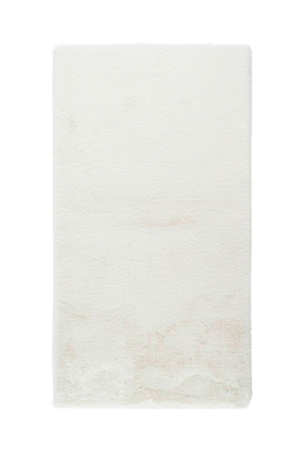 HOCHFLORTEPPICH 50/90 cm Rabbit Light 625 Weiß Weiß  - Weiß, KONVENTIONELL, Kunststoff/Textil (50/90cm)