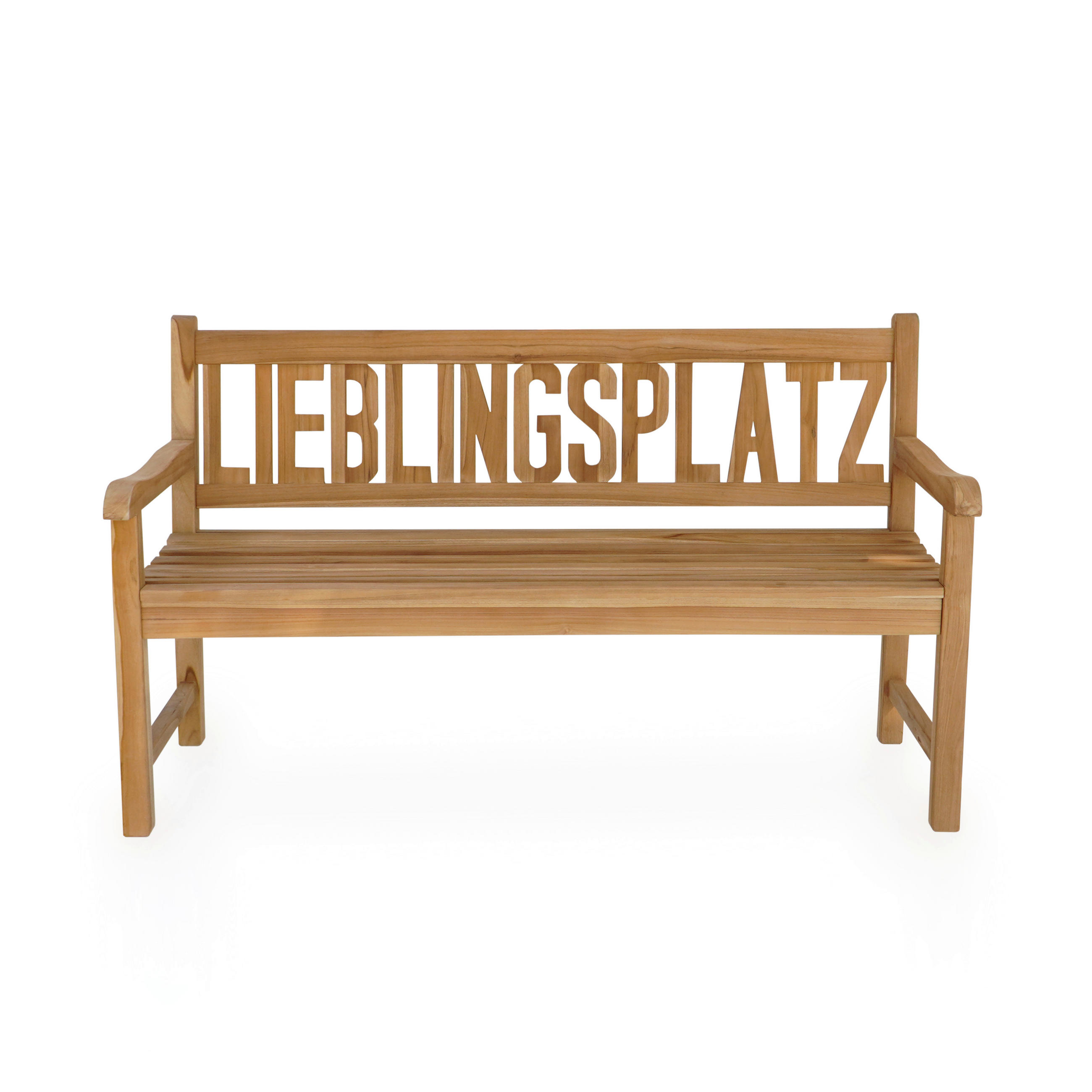GARTENBANK 63/91,5/150 cm  in Braun  - Braun, Basics, Holz (63/91,5/150cm) - Gardenson