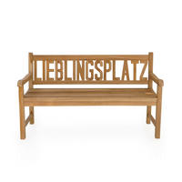 GARTENBANK 63/91,5/150 cm  in Braun  - Braun, Basics, Holz (63/91,5/150cm) - Gardenson