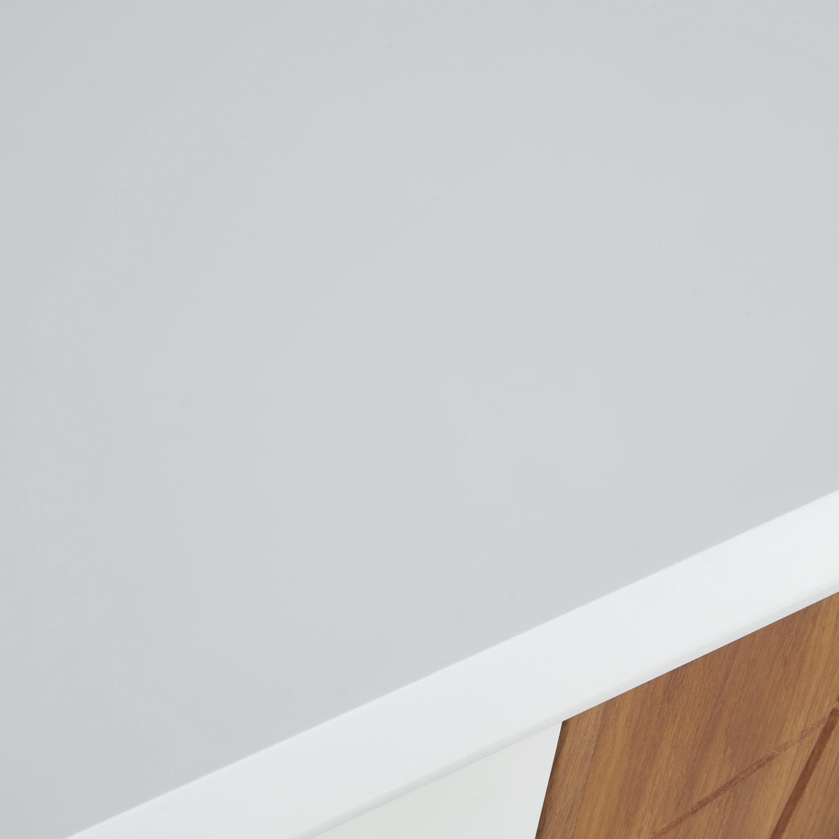 PISALNA MIZA les, leseni material bela, barve hrasta  - barve hrasta/bela, Moderno, leseni material/les (121/76/58cm) - MID.YOU