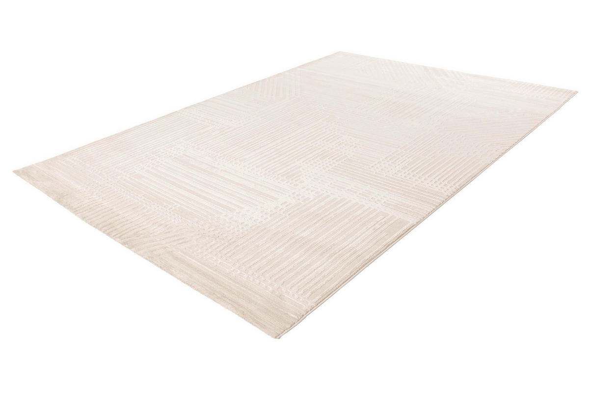 WEBTEPPICH 160/230 cm Nancy Beige  - Beige, KONVENTIONELL, Textil (160/230cm) - Pierre Cardin