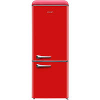 KÜHL-GEFRIER-KOMBINATION BFR 210  - Rot, Basics, Metall (54,5/149,5/58cm) - CEEM