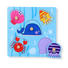 PUZZLE - Blau, Natur, Holz/Holzwerkstoff (22,5/22,5cm) - My Baby Lou PUZZLE - Blau, Natur, Holz/Holzwerkstoff (22,5/22,5cm) - My Baby Lou