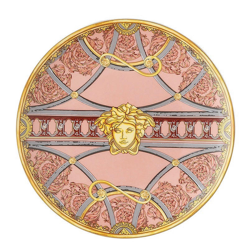 KROŽNIK - večbarvno, Basics, keramika (17cm) - Versace