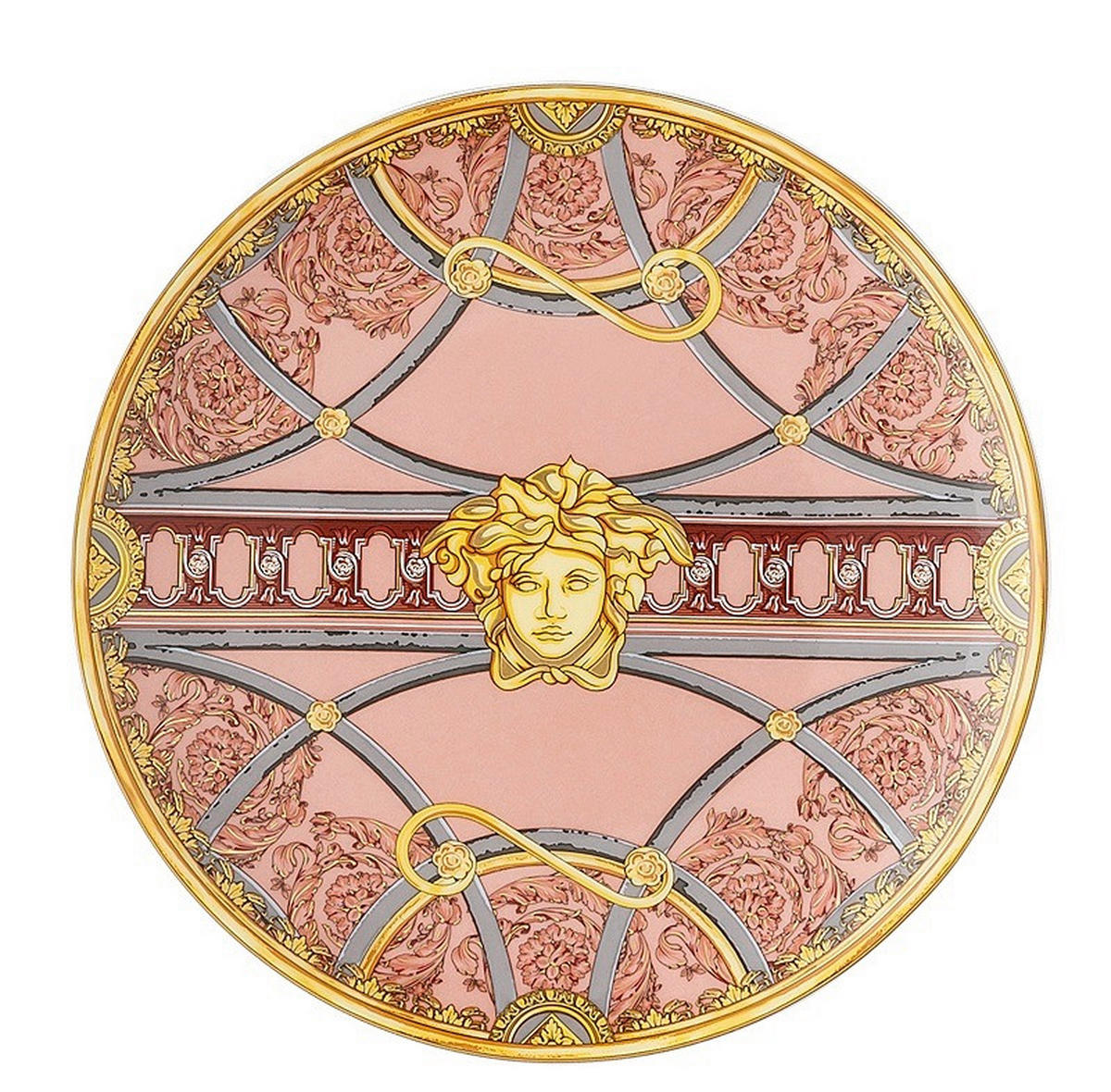 KROŽNIK - večbarvno, Basics, keramika (17cm) - Versace