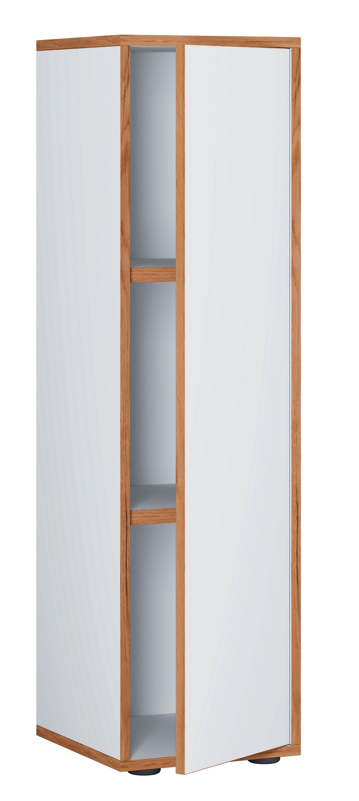 SCHUHSCHRANK Anthrazit, Honigeiche - Honigeiche/Anthrazit, Design, Holzwerkstoff/Kunststoff (60/110/33cm) - MID.YOU