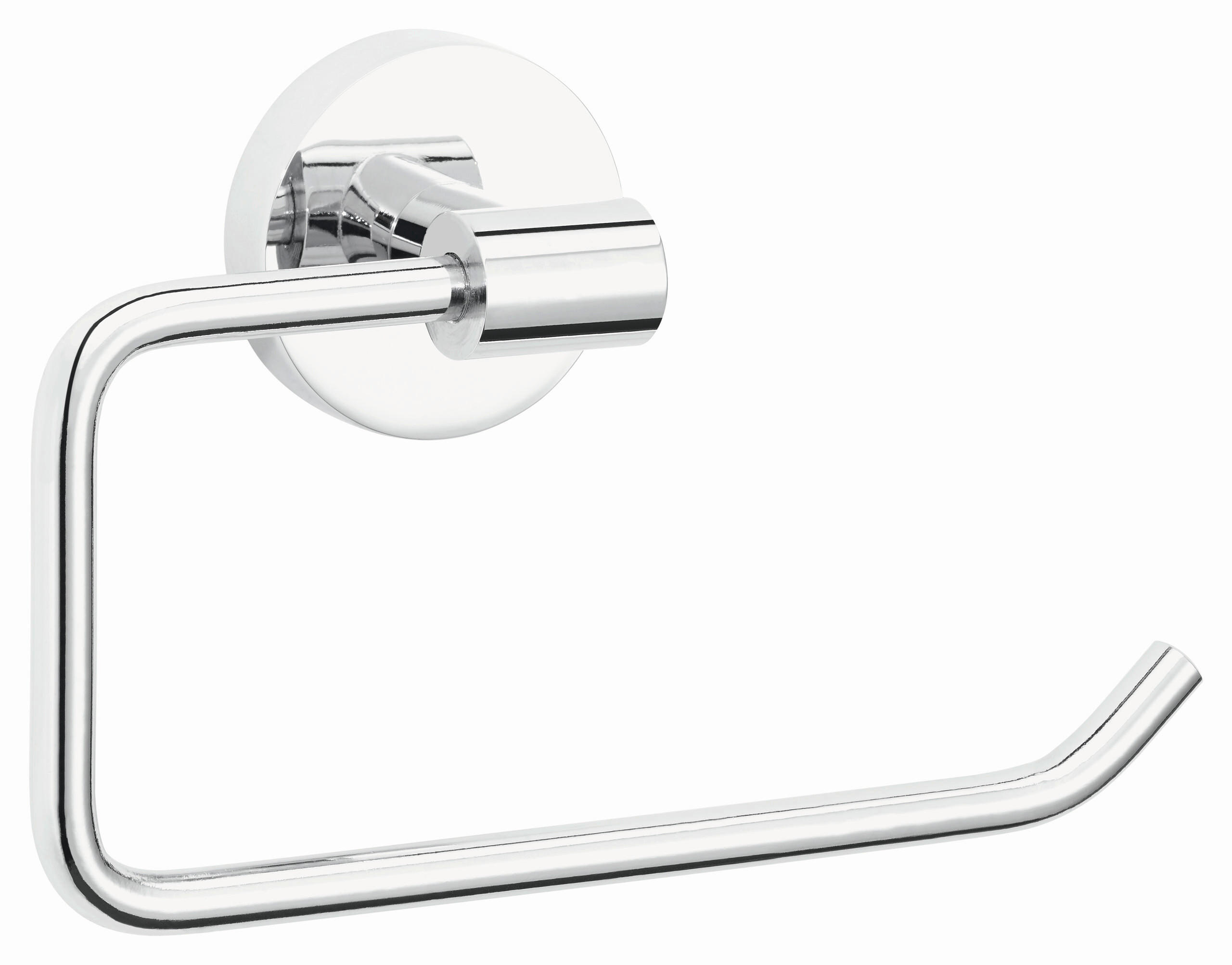 TOILETTENPAPIERHALTER - Chromfarben, Basics, Metall (14/11/5cm) - Tesa