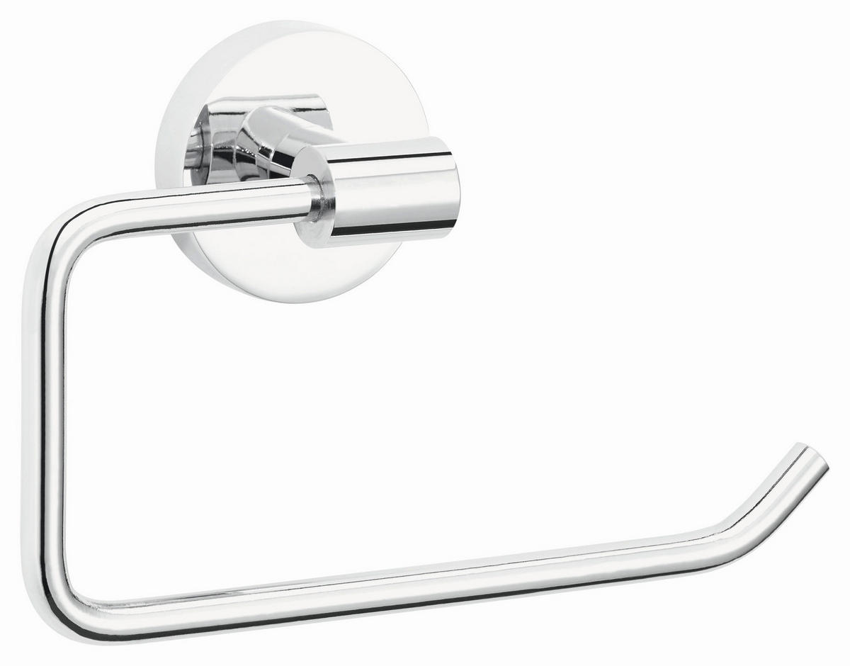 TOILETTENPAPIERHALTER - Chromfarben, Basics, Metall (14/11/5cm) - Tesa