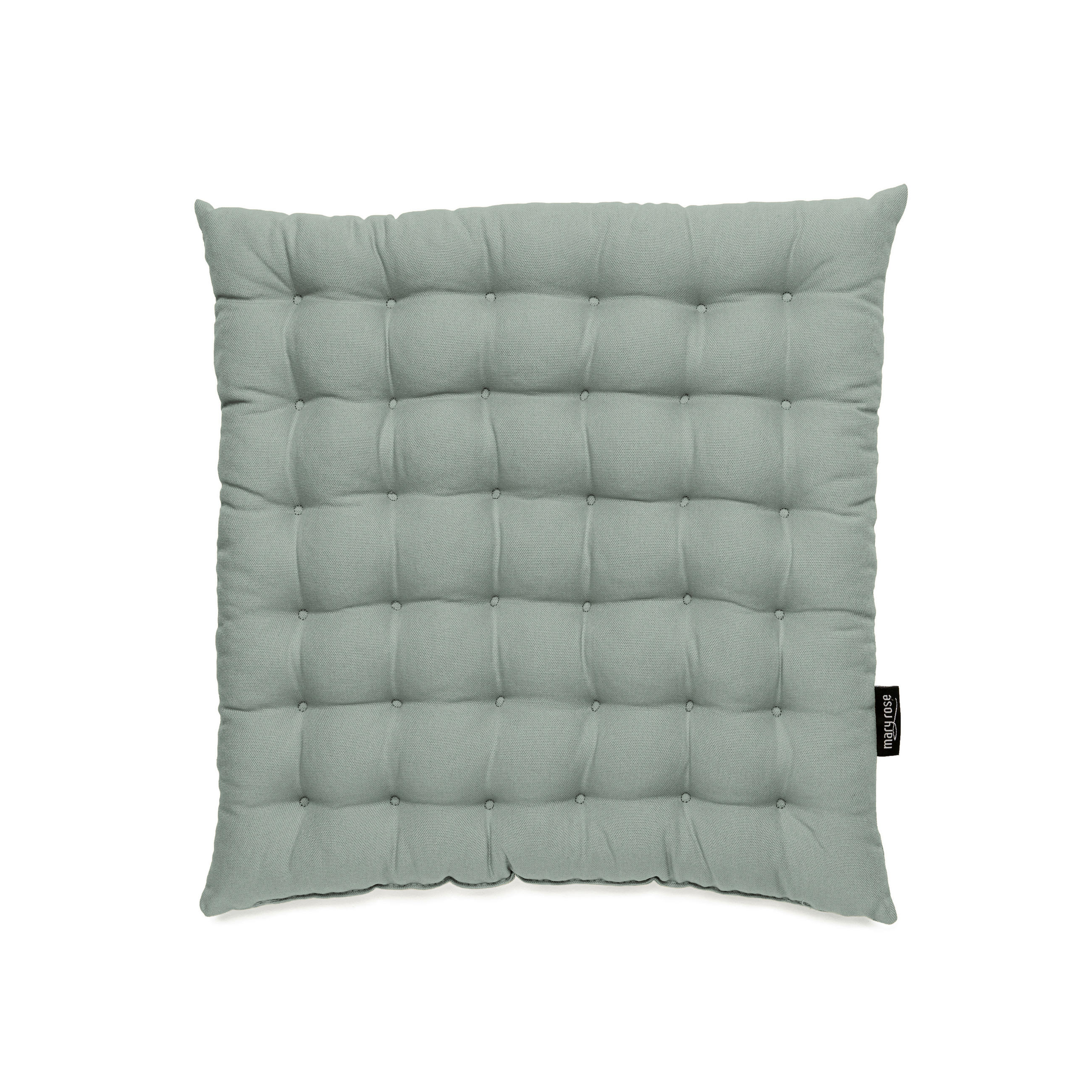 SITZKISSEN  - Pastellblau, Basics, Textil (38/38/4cm) - Bio:Vio
