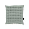 SITZKISSEN  - Pastellblau, Basics, Textil (38/38/4cm) - Bio:Vio
