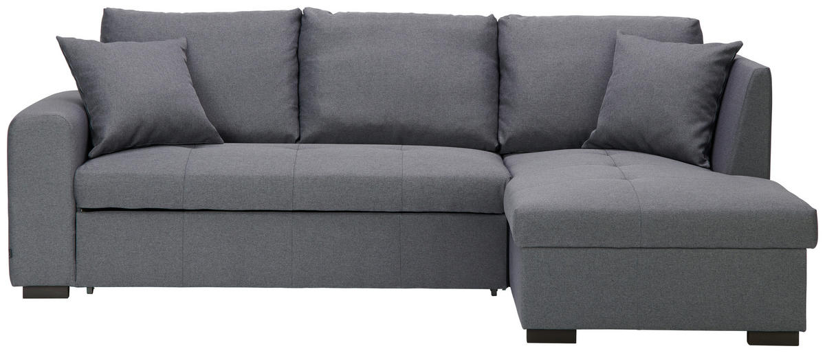 UGAONA GARNITURA siva  - siva/crna, Dizajnerski, tekstil/plastika (238/158cm) - Xora