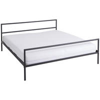 METALLBETT 180/200 cm  in Schwarz  - Schwarz, Design, Metall (180/200cm) - Livetastic