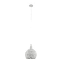 HÄNGLAMPA Roccaforte 17/110 cm  - vit, Design, metall (17/110cm) - Eglo