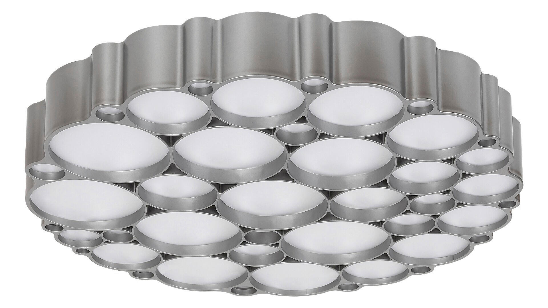 STROPNA LED-SVETILKA  Andela /2956 lm/4000 K// - srebrne barve, Trend, kovina (50/9cm)