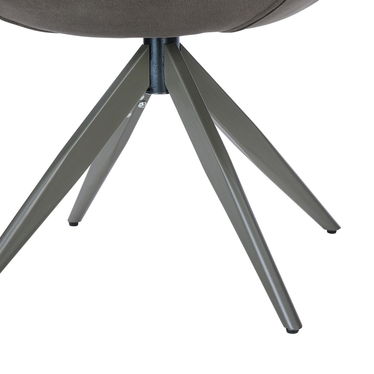 ARMLEHNSTUHL  in Eisen Webstoff  - Dunkelgrau, MODERN, Textil/Metall (59/84/59cm) - Livetastic