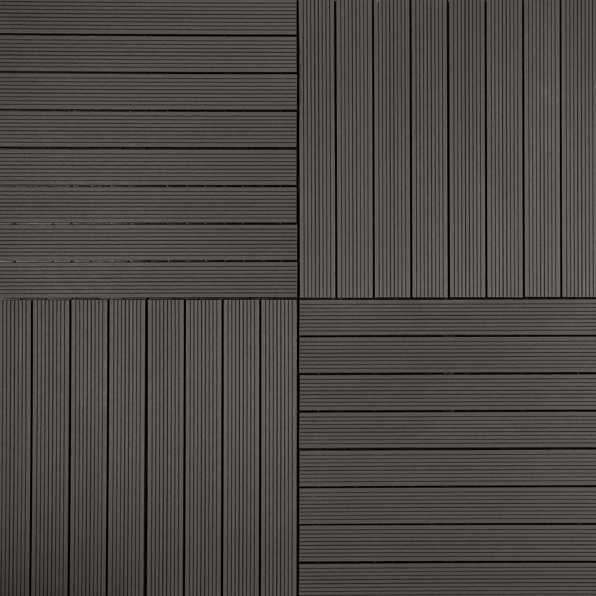 TERRASSENFLIESE 6 Stück  - Grau, Basics, Kunststoff (60/30/2cm) - Ambia Garden