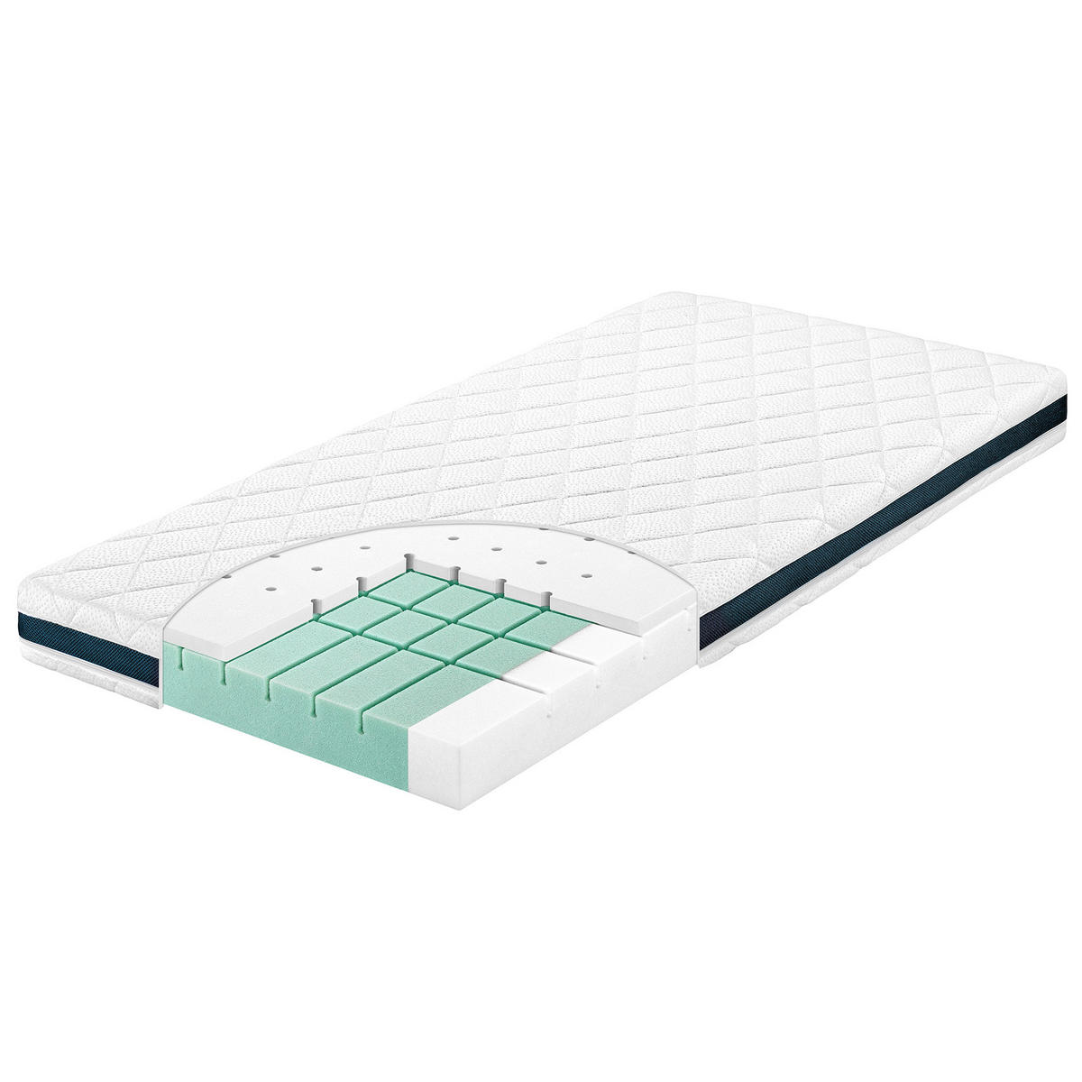 KINDERMATRATZE 70/140 cm, Höhe ca. 10 cm  - Basics (70/140cm) - Julius Zöllner