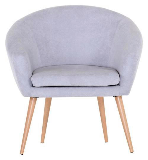 SESSEL Mikrofaser Hellblau    - Hellblau, Design (73/73/66cm) - Carryhome