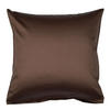 KOPFKISSENBEZUG Giacomo 80/80 cm  - Dunkelbraun, Basics, Textil (80/80cm) - Janine