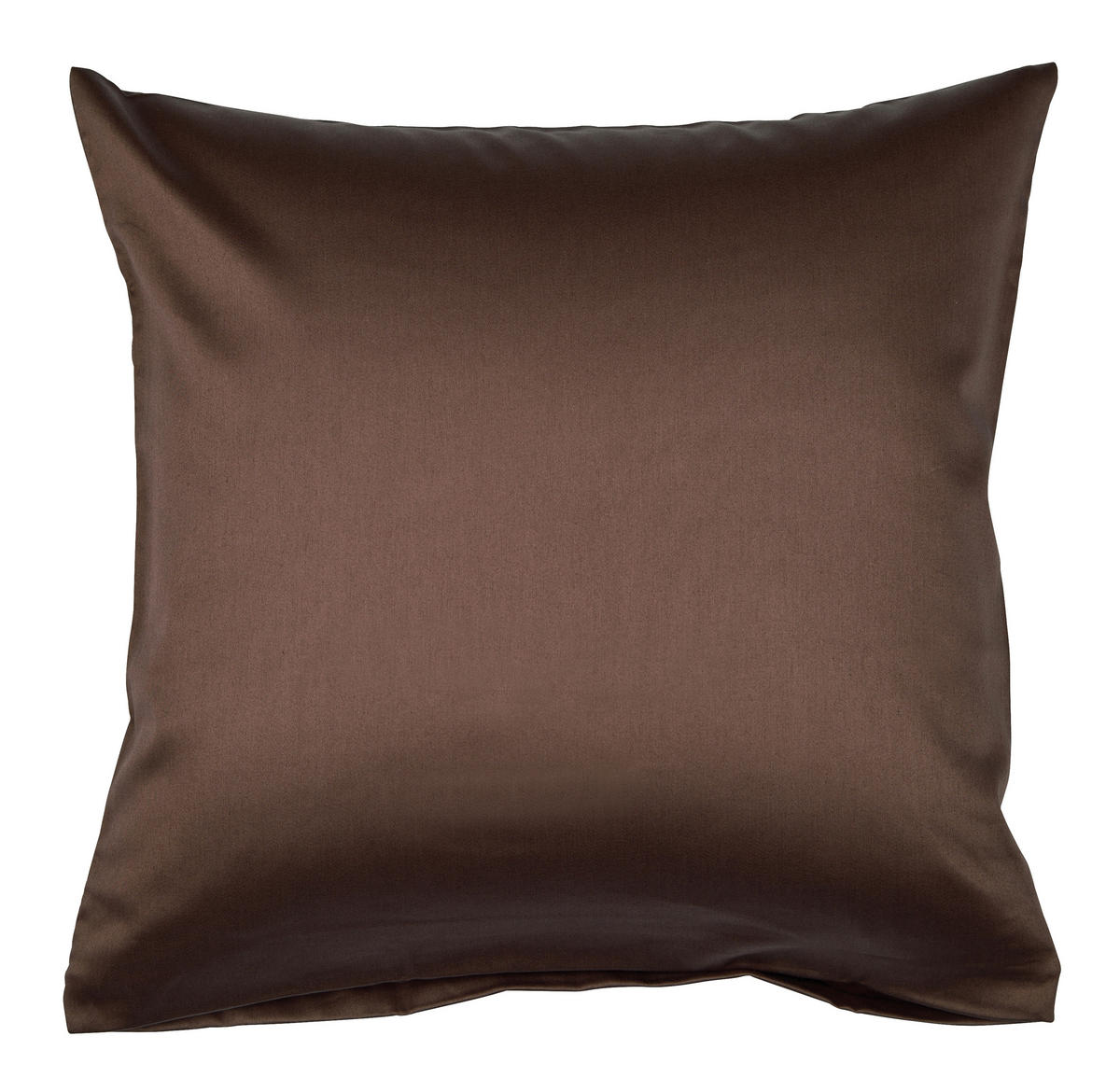 KOPFKISSENBEZUG Giacomo 80/80 cm  - Dunkelbraun, Basics, Textil (80/80cm) - Janine