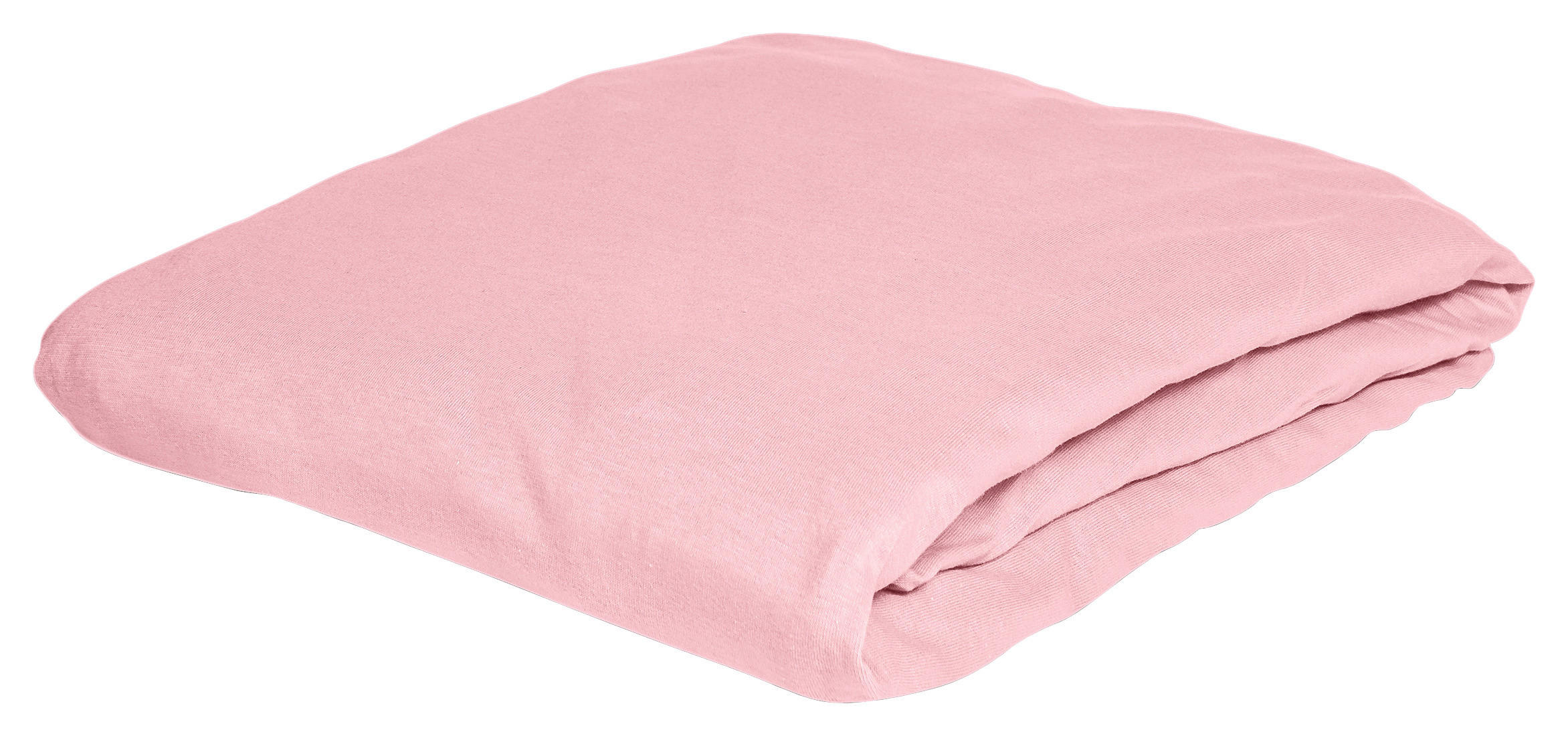 SPANNBETTTUCH Jersey 150/200 cm  - Altrosa, KONVENTIONELL, Textil (150/200cm) - Irisette