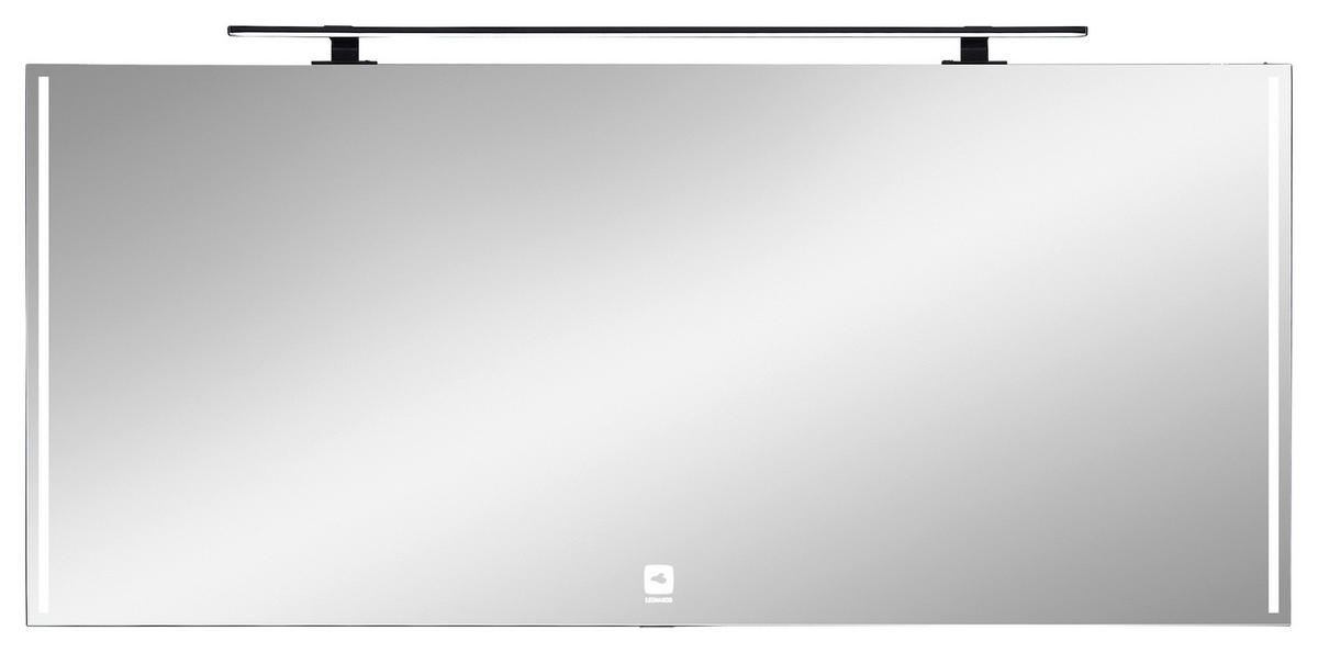 BADEZIMMERSPIEGEL 135/60/3,2 cm  - Transparent, Design, Glas/Holzwerkstoff (135/60/3,2cm) - Leonardo Living