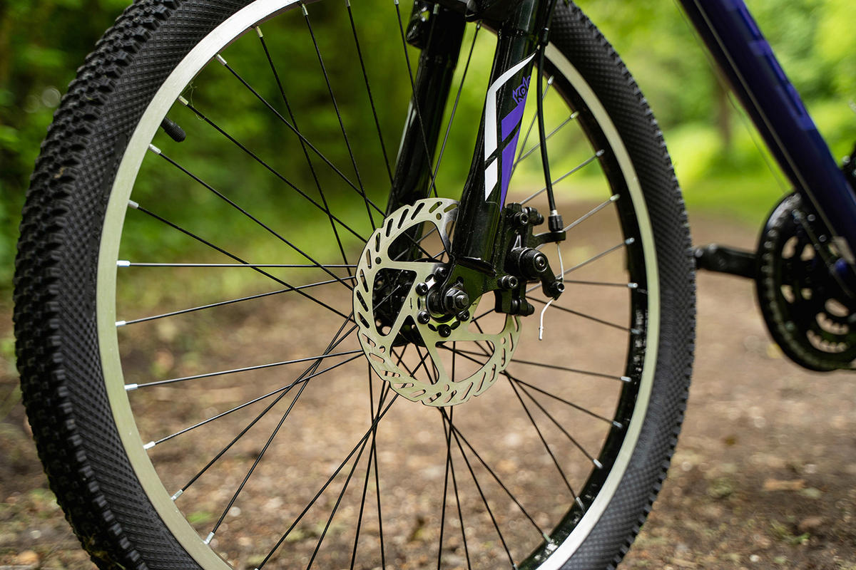 KINDERFAHRRAD 24 Zoll  - Lila, Basics, Metall (59,7/168,9/99,1cm)