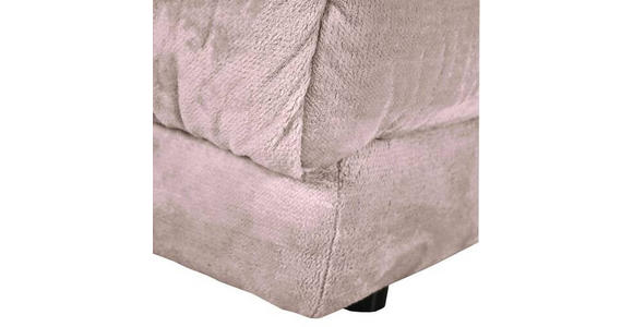 ECKSOFA in Plüsch Beige  - Beige/Schwarz, Design, Kunststoff/Textil (170/250cm) - Carryhome