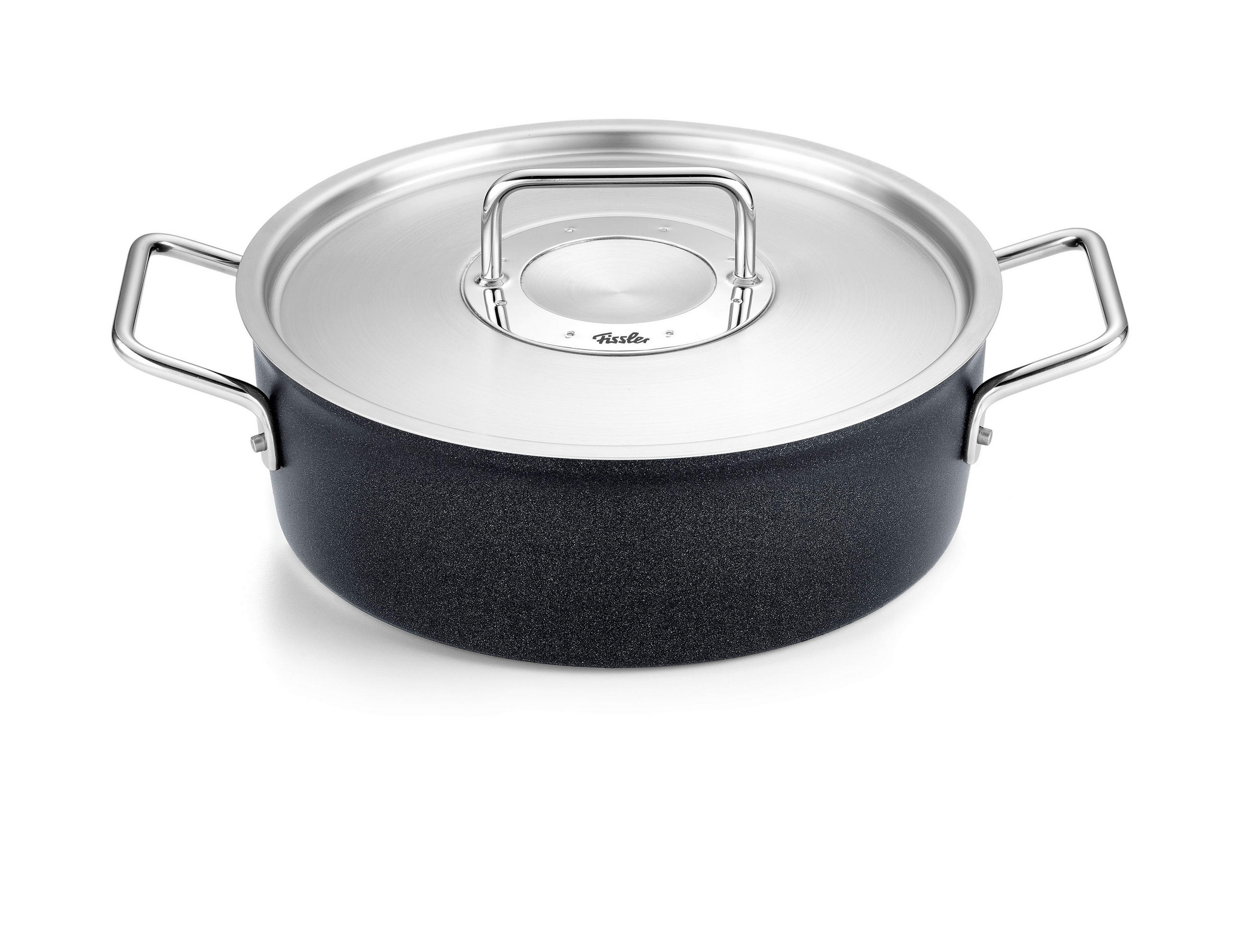 BRATENTOPF Adamant 3,1 l  - Schwarz, Basics, Metall (3,1l) - Fissler