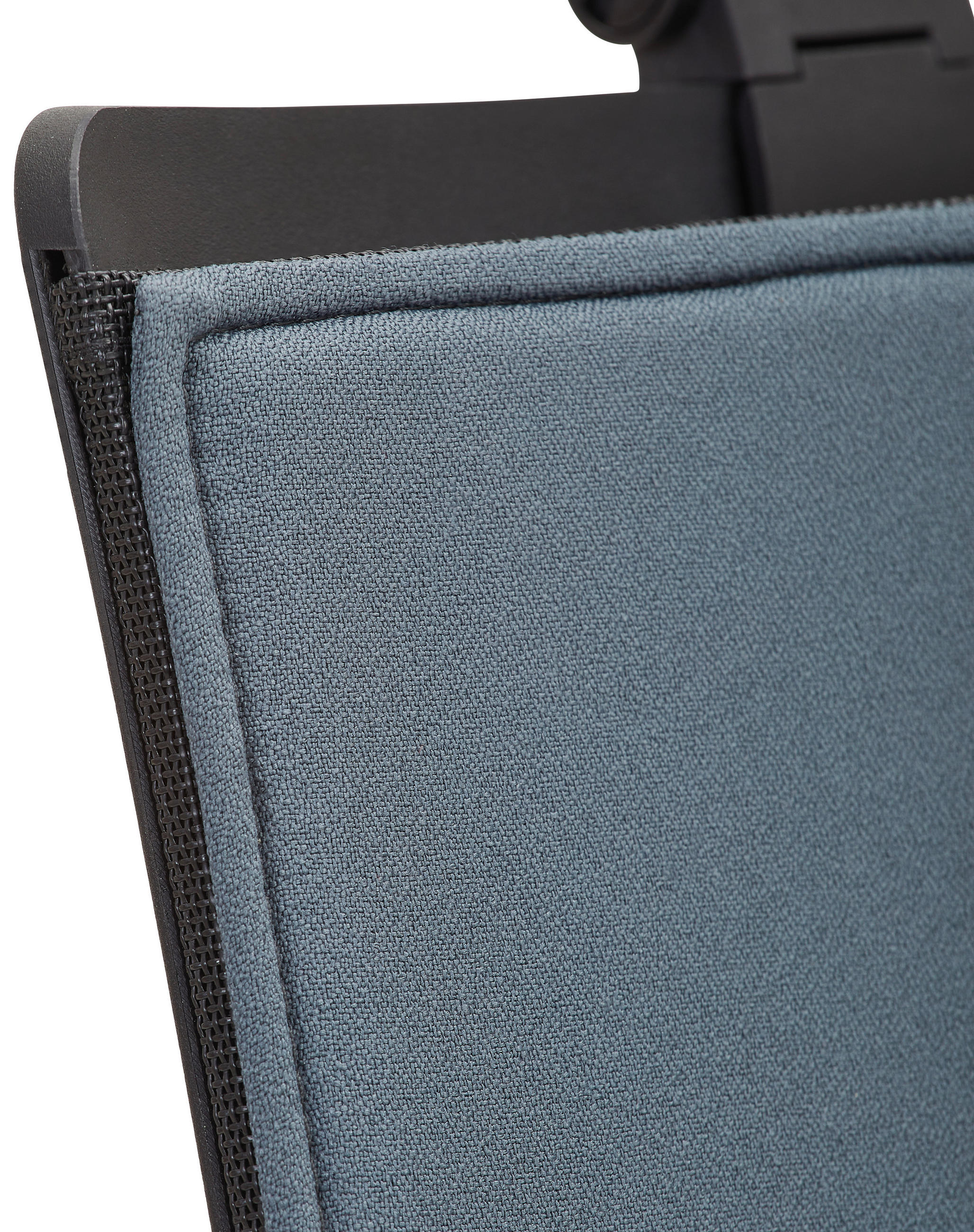 Thumbnail - Dieter Knoll Drehstuhl, Grau, Schwarz, Alu, Textil, Drehkreuz, 63x105x46 cm, ISO 9001, Made in Germany, DIN EN ISO 14001...