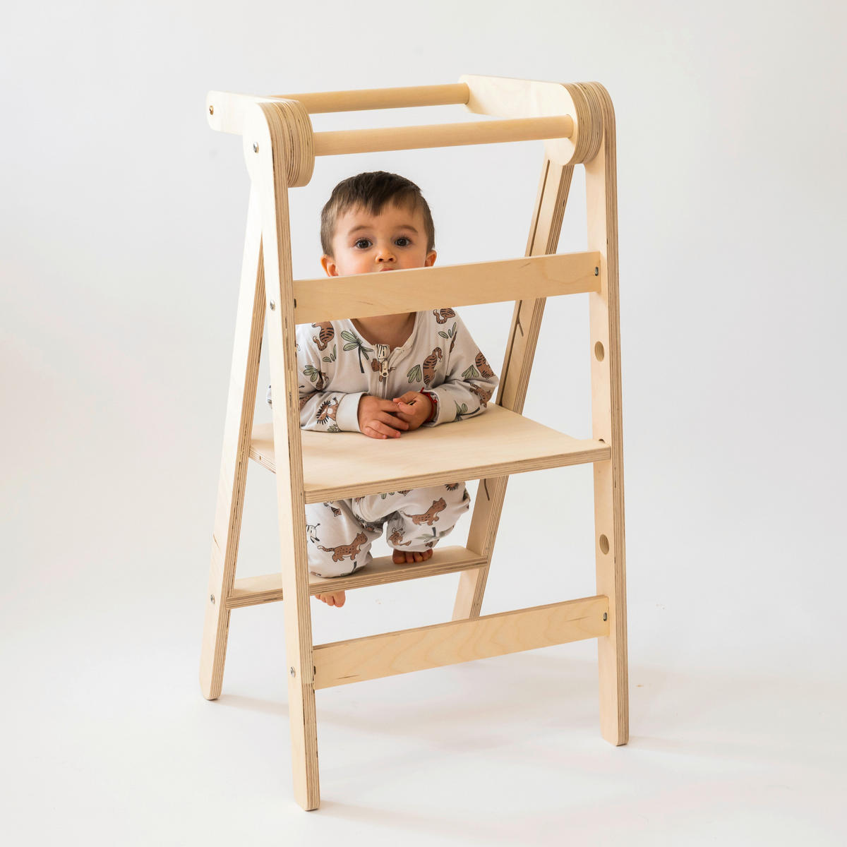 LERNTURM  - Birkefarben, Basics, Holz (44/55/85cm) - CLIFF