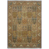 TEPPICH 200/300 cm Blau, Braun  - Blau/Braun, Design, Textil (200/300cm) - Cazaris