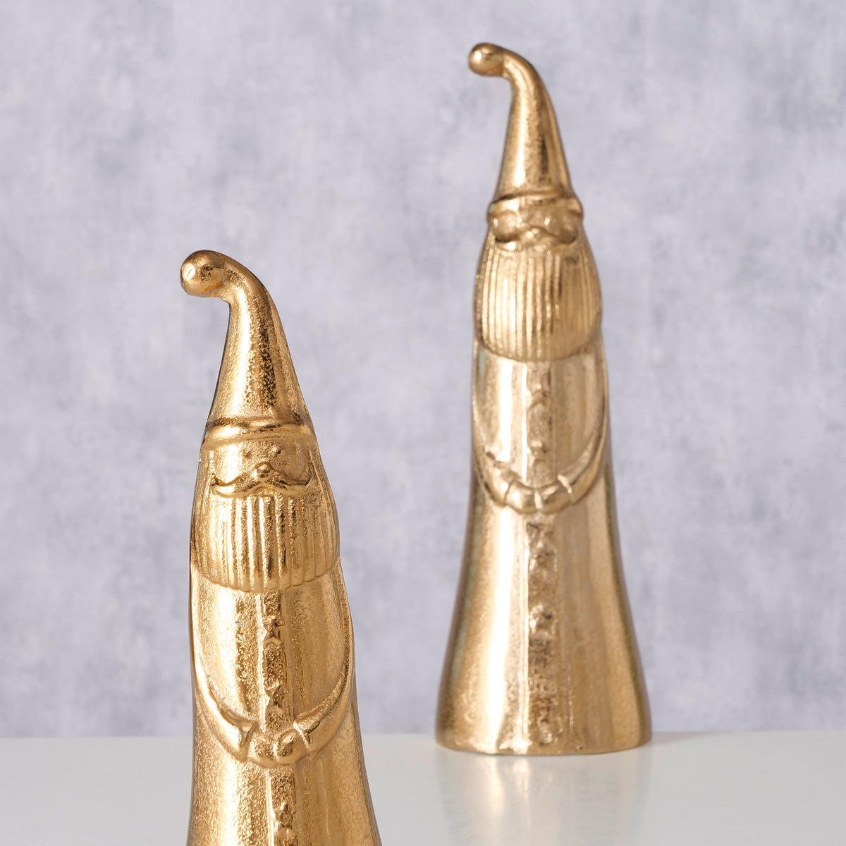 WEIHNACHTSFIGUR  - Goldfarben, Basics, Metall (12/6/40cm) - Boltze Home