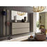 SCHUHSCHRANK 160/81/22 cm - Taupe, Design, Glas/Holzwerkstoff (160/81/22cm) - Moderano SCHUHSCHRANK 160/81/22 cm - Taupe, Design, Glas/Holzwerkstoff (160/81/22cm) - Moderano