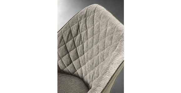 ARMLEHNSTUHL in Holz, Textil Grün, Schwarz - Schwarz/Grün, LIFESTYLE, Holz/Textil (60/83/65cm) - Landscape