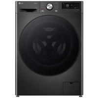 WASCHTROCKNER W4WR7096YB  - Schwarz, Trend, Glas/Kunststoff (60/85/62cm) - LG