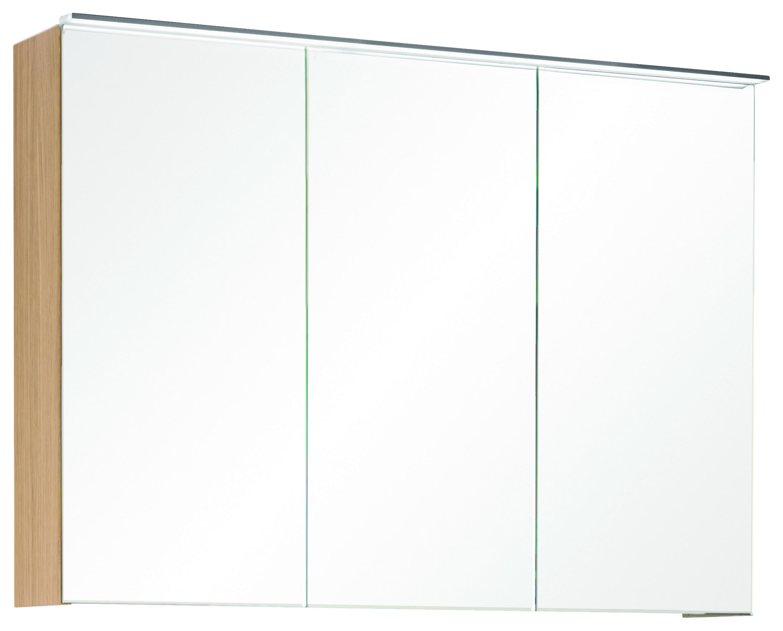 SPIEGELSCHRANK 105/75/18,8 cm  - Chromfarben, MODERN, Glas/Metall (105/75/18,8cm) - Novel