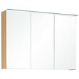 SPIEGELSCHRANK 105/75/18,8 cm  - Chromfarben, MODERN, Glas/Metall (105/75/18,8cm) - Novel
