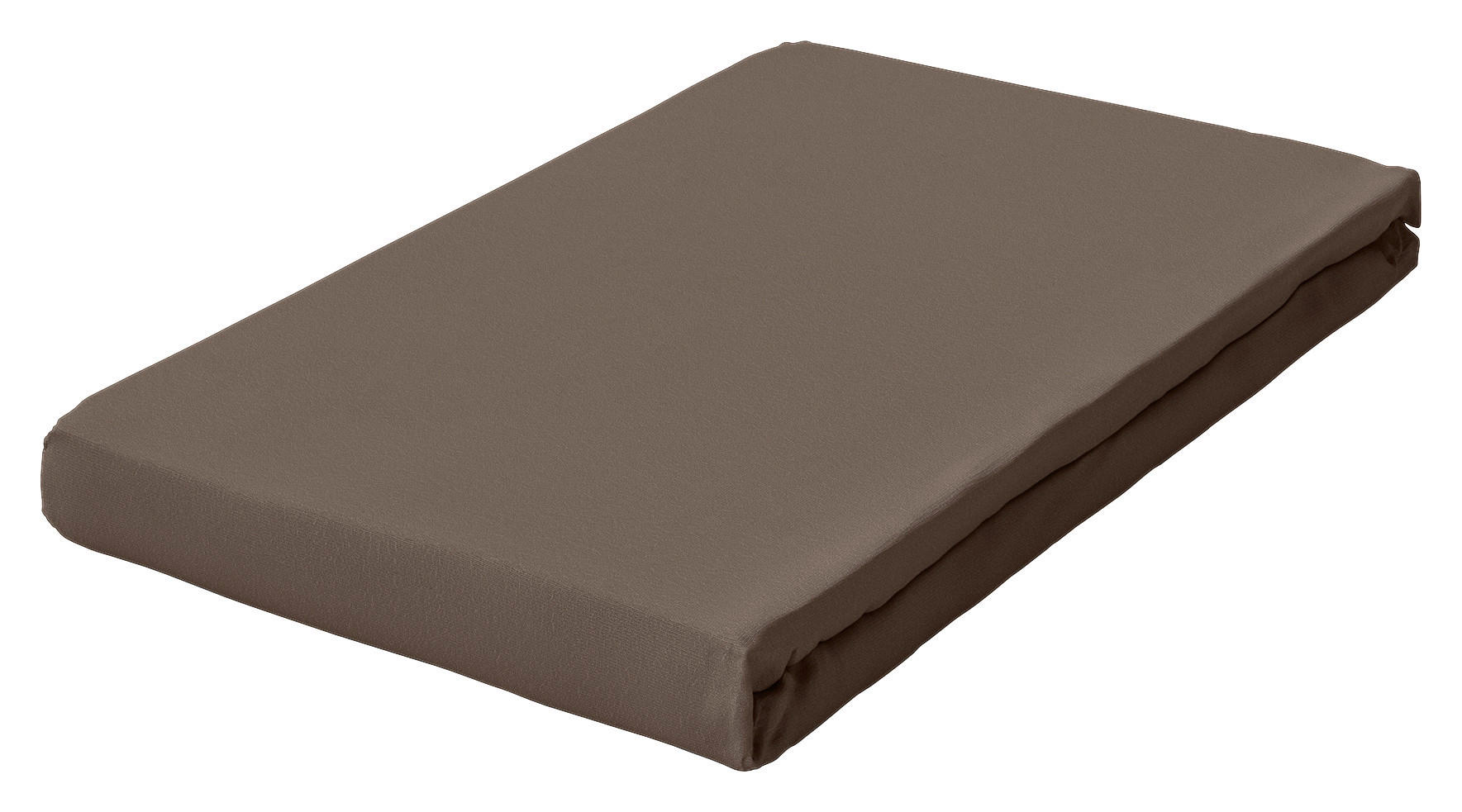 SPANNBETTTUCH PURE Jersey 90-100/190-220 cm  - Sandfarben, Basics, Textil (90-100/190-220cm) - Schlafgut