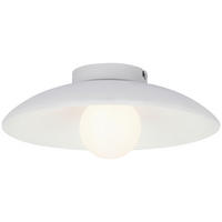 WANDLEUCHTE 35/11 cm   - Weiß, Design, Kunststoff/Metall (35/11cm) - Collet's Monde