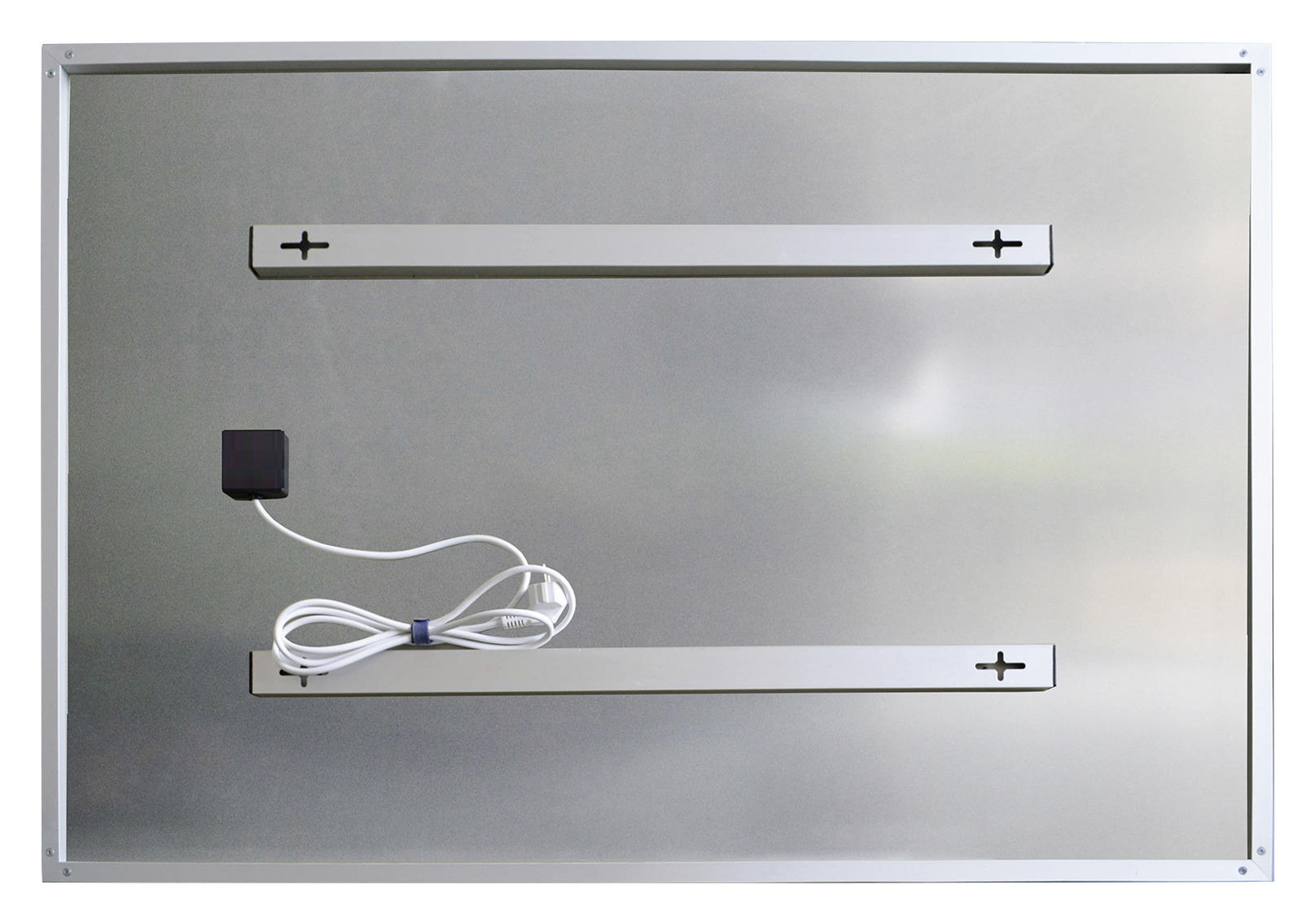 INFRAROTPANEEL AMBIENTE 1100W Ambiente  - Weiß, Trend, Kunststoff/Metall (119,5/90/2,2cm) - Atrigo