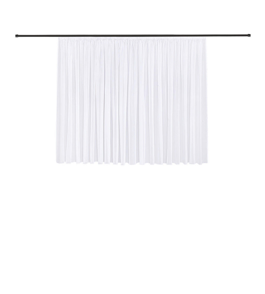 FERTIGSTORE  transparent  300/150 cm   - Weiß, Basics, Textil (300/150cm)