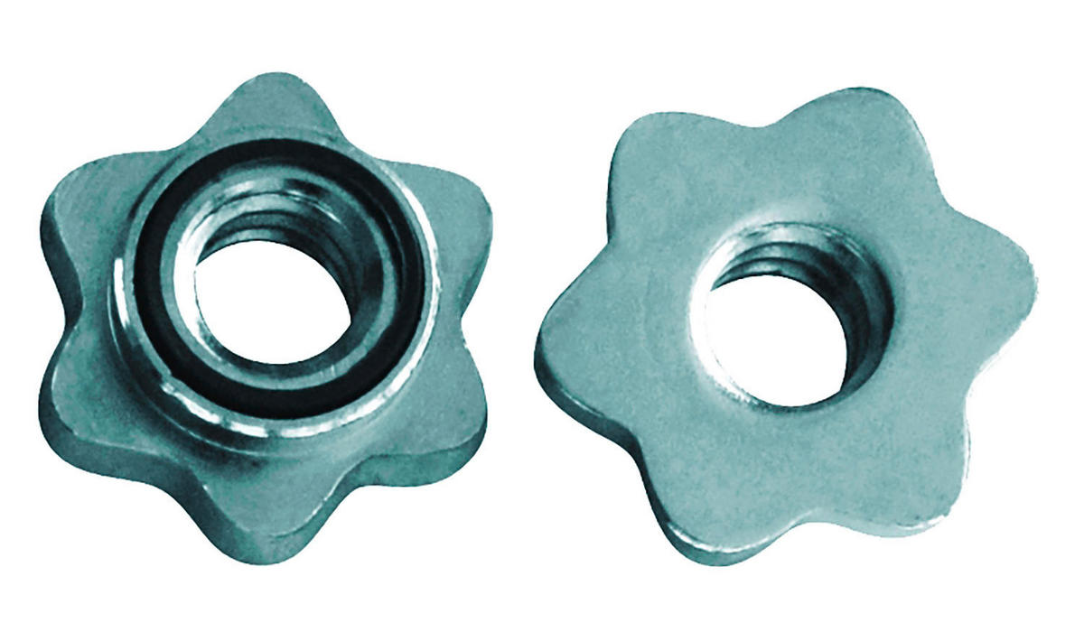 HANTELVERSCHLUSS  - Silberfarben, KONVENTIONELL, Metall (7/7/1,9cm)