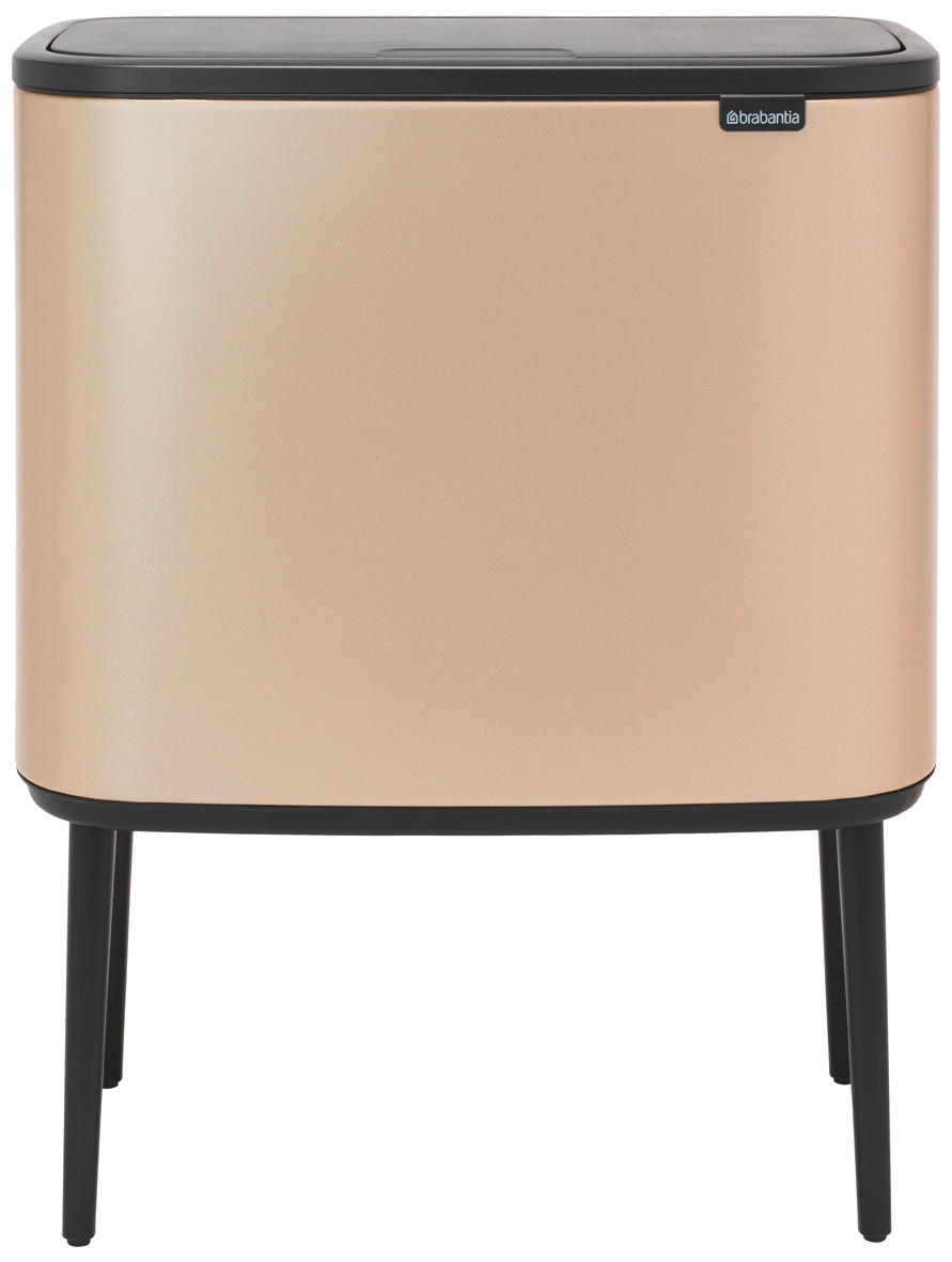 KOŠ ZA OTPAD 33 l - zlatne boje, Basics, plastika (54/68/31.5cm) - Brabantia