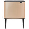 KOŠ ZA OTPAD  33 l   - zlatne boje, Basics, plastika (54/68/31.5cm) - Brabantia